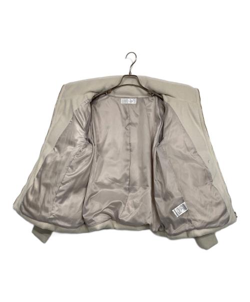 DoCLASSE（ドゥクラッセ）DoCLASSE (ドゥクラッセ) ウールライク・ダウンジャケット ホワイト サイズ:Mの古着・服飾アイテム