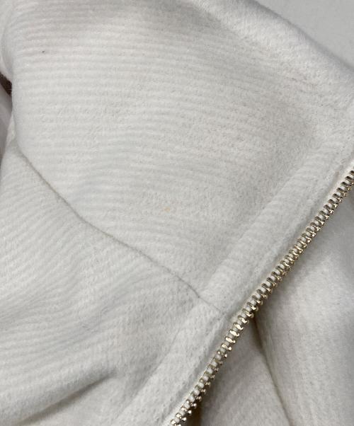 DoCLASSE（ドゥクラッセ）DoCLASSE (ドゥクラッセ) ウールライク・ダウンジャケット ホワイト サイズ:Mの古着・服飾アイテム