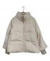 DoCLASSE（ドゥクラッセ）の古着「ウールライク・ダウンジャケット」｜ホワイト