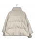 DoCLASSE (ドゥクラッセ) ウールライク・ダウンジャケット ホワイト サイズ:M：4000円