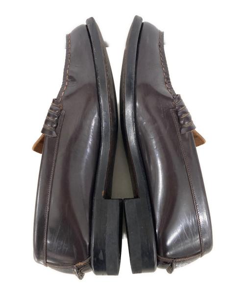 REGAL（リーガル）REGAL (リーガル) ペイズリー柄コインローファー ブラウン サイズ:25.5の古着・服飾アイテム