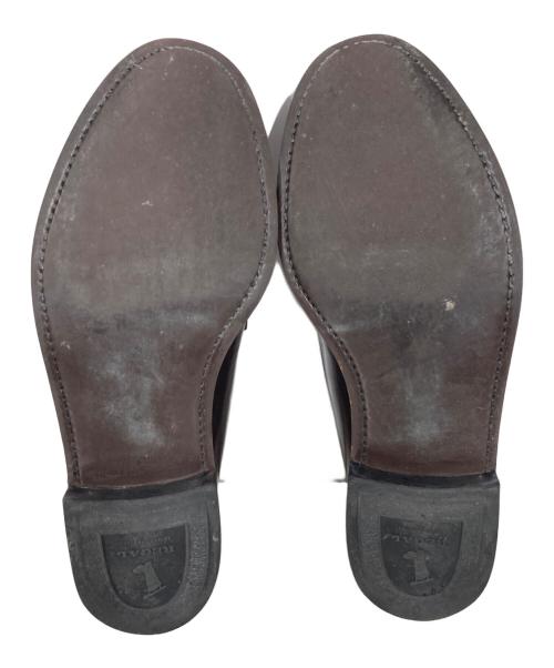 REGAL（リーガル）REGAL (リーガル) ペイズリー柄コインローファー ブラウン サイズ:25.5の古着・服飾アイテム