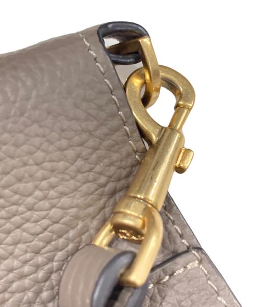 TORY BURCH（トリーバーチ）TORY BURCH (トリーバーチ) マックグロースモールバケットバッグ ブラウンの古着・服飾アイテム