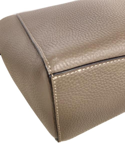 TORY BURCH（トリーバーチ）TORY BURCH (トリーバーチ) マックグロースモールバケットバッグ ブラウンの古着・服飾アイテム