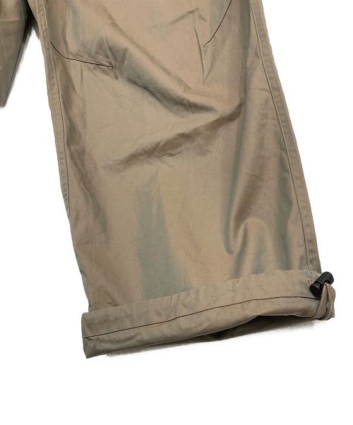 JOURNAL STANDARD relume（ジャーナルスタンダード レリューム）JOURNAL STANDARD relume (ジャーナルスタンダード レリューム) シャンブレーギャバジン ベルテッドスラックス ブラウン サイズ:Lの古着・服飾アイテム