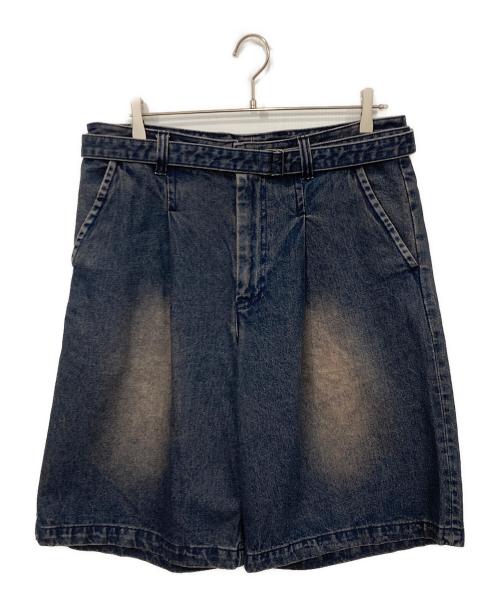 JOURNAL STANDARD relume（ジャーナルスタンダード レリューム）JOURNAL STANDARD relume (ジャーナルスタンダード レリューム) プロセシング ”ROOMY” ベルテッド 12オンス ジョーツ インディゴ サイズ:Lの古着・服飾アイテム