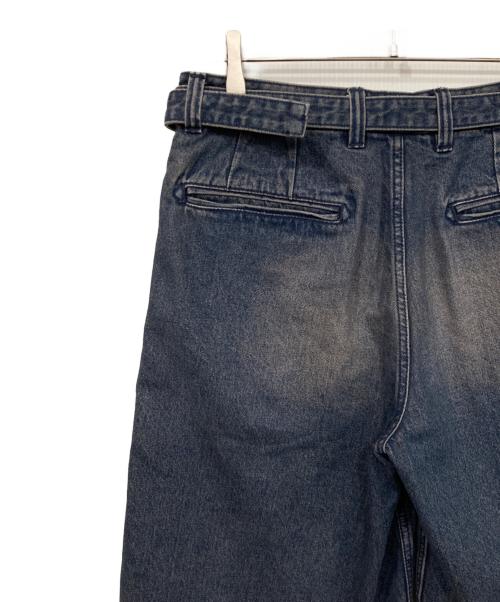 JOURNAL STANDARD relume（ジャーナルスタンダード レリューム）JOURNAL STANDARD relume (ジャーナルスタンダード レリューム) プロセシング ”ROOMY” ベルテッド 12オンス ジョーツ インディゴ サイズ:Lの古着・服飾アイテム