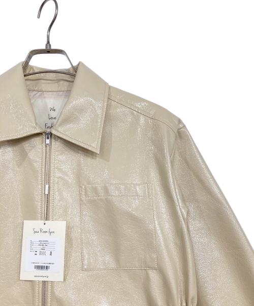 Sea Room lynn（シールームリン）Sea Room lynn (シールームリン) パテントZIPPERコート ベージュ サイズ:Freeの古着・服飾アイテム