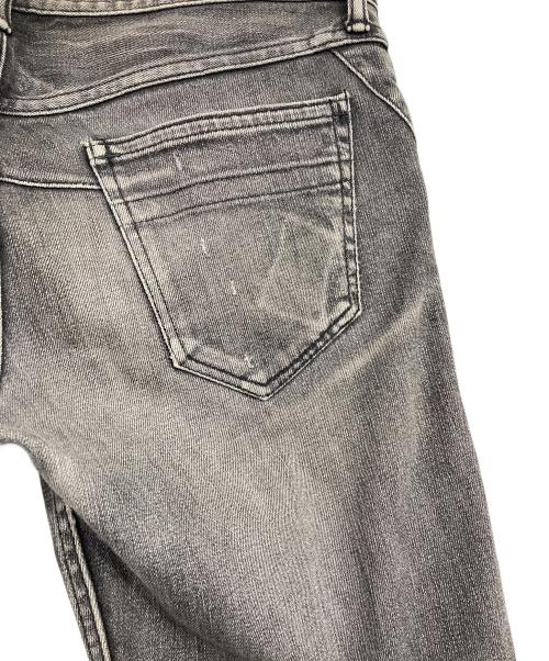 n(n) by NUMBER (N)INE（エヌエヌバイナンバーナイン）n(n) by NUMBER (N)INE (エヌエヌバイナンバーナイン) ダメージ加工デニムパンツ グレー サイズ:3×30の古着・服飾アイテム