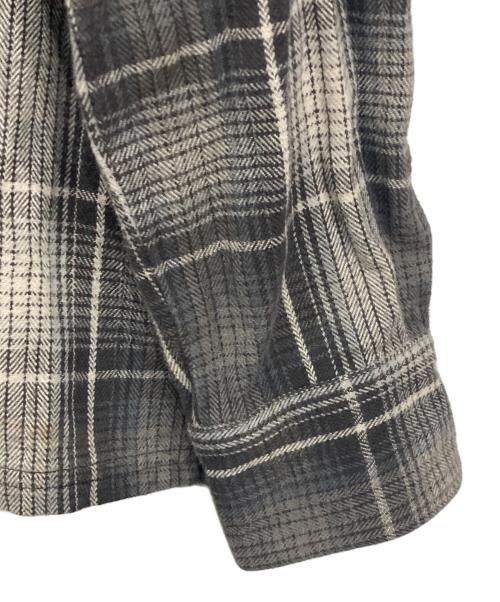 NEIGHBORHOOD（ネイバーフッド）NEIGHBORHOOD (ネイバーフッド) チェックシャツ グレー サイズ:Lの古着・服飾アイテム