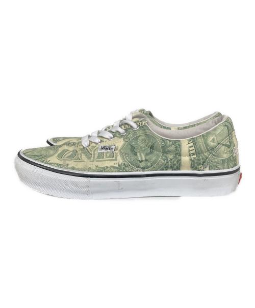 VANS（バンズ）VANS (バンズ) SUPREME (シュプリーム) Dollar Era グリーン サイズ:US 9.5の古着・服飾アイテム