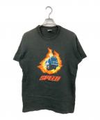 FRUIT OF THE LOOMフルーツオブザルーム）の古着「ヴィンテージプリントTシャツ」｜ブラック