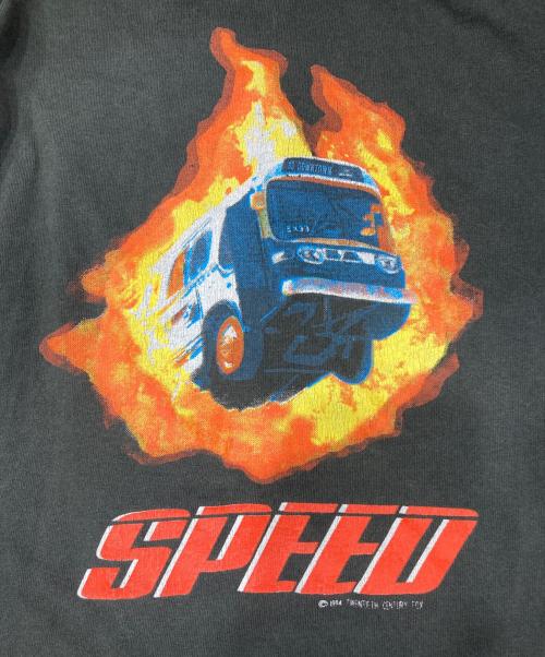 FRUIT OF THE LOOM（フルーツオブザルーム）FRUIT OF THE LOOM (フルーツオブザルーム) ヴィンテージプリントTシャツ ブラック サイズ:Lの古着・服飾アイテム