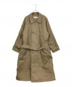 GIORGIO ARMANIジョルジョアルマーニ）の古着「中綿コート」｜ベージュ