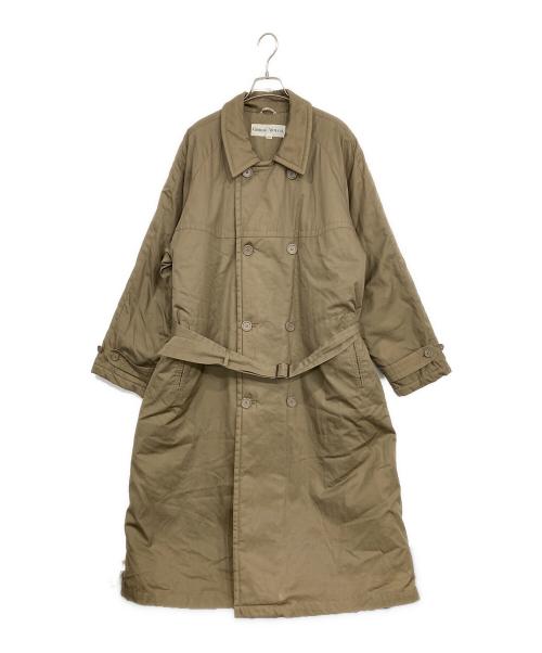 GIORGIO ARMANI（ジョルジョアルマーニ）GIORGIO ARMANI (ジョルジョアルマーニ) 中綿コート ベージュ サイズ:38の古着・服飾アイテム