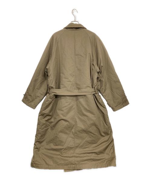 GIORGIO ARMANI（ジョルジョアルマーニ）GIORGIO ARMANI (ジョルジョアルマーニ) 中綿コート ベージュ サイズ:38の古着・服飾アイテム