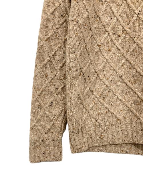BURBERRY LONDON（バーバリーロンドン）BURBERRY LONDON (バーバリーロンドン) カシミヤブレンドニット ブラウン サイズ:Mの古着・服飾アイテム