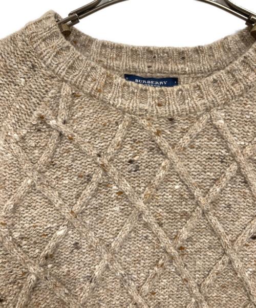 BURBERRY LONDON（バーバリーロンドン）BURBERRY LONDON (バーバリーロンドン) カシミヤブレンドニット ブラウン サイズ:Mの古着・服飾アイテム