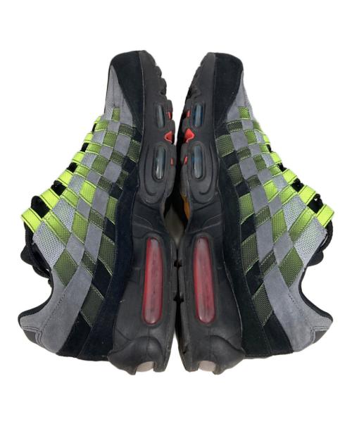 NIKE（ナイキ）NIKE (ナイキ) Air Max 95 Woven ブラック×イエロー サイズ:US10の古着・服飾アイテム
