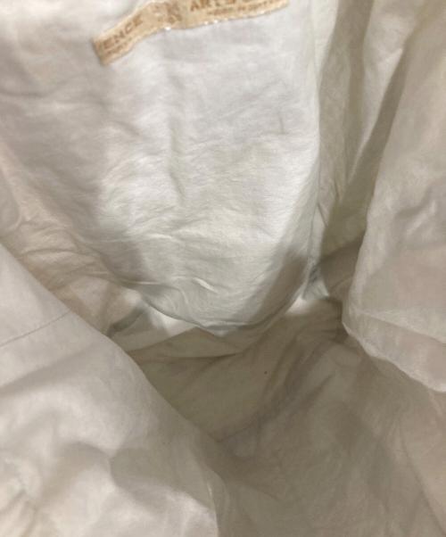 ARTS&SCIENCE（アーツアンドサイエンス）ARTS&SCIENCE (アーツアンドサイエンス) パッチワークドローストリングバッグ ベージュの古着・服飾アイテム