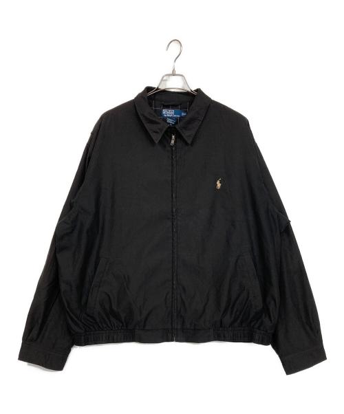 POLO RALPH LAUREN（ポロ・ラルフローレン）POLO RALPH LAUREN (ポロ・ラルフローレン) スイングトップ ブラック サイズ:XXLの古着・服飾アイテム