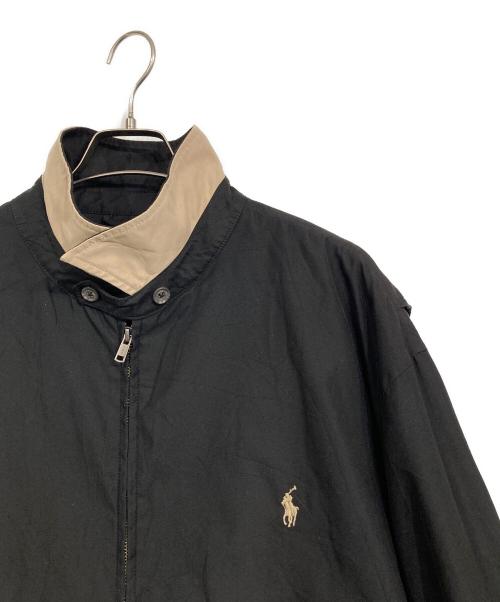 POLO RALPH LAUREN（ポロ・ラルフローレン）POLO RALPH LAUREN (ポロ・ラルフローレン) スイングトップ ブラック サイズ:XXLの古着・服飾アイテム