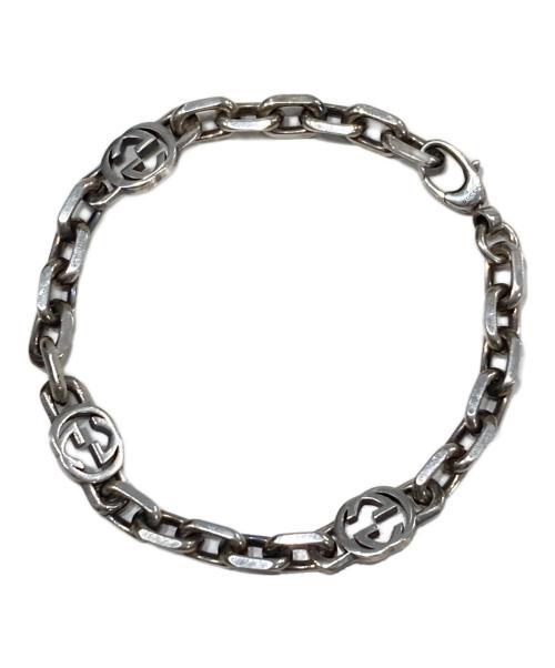 GUCCI（グッチ）GUCCI (グッチ) インターロッキングGチェーンブレスレット シルバーの古着・服飾アイテム