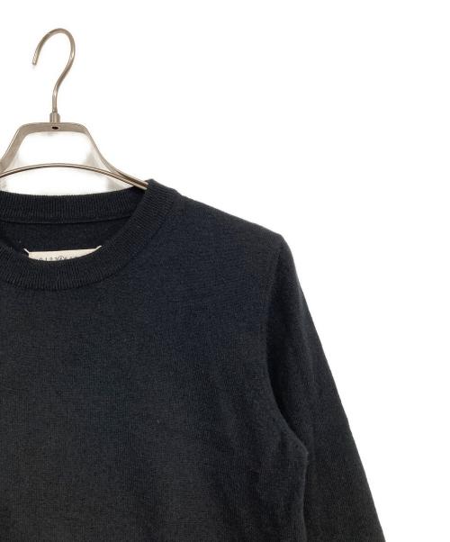 Maison Margiela（メゾンマルジェラ）Maison Margiela (メゾンマルジェラ) ラムウールセーター ブラック サイズ:Mの古着・服飾アイテム