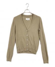 MARTIN MARGIELA（マルタン・マルジェラ）の古着「エルボーパッチカーディガン」｜ブラウン