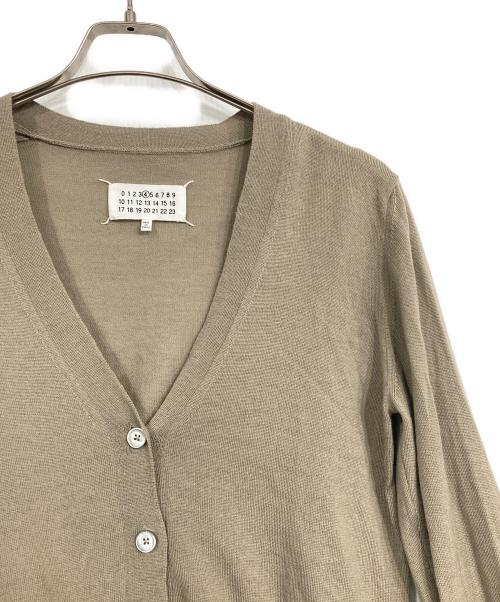 MARTIN MARGIELA（マルタン・マルジェラ）MARTIN MARGIELA (マルタン・マルジェラ) エルボーパッチカーディガン ブラウン サイズ:Mの古着・服飾アイテム