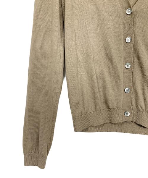 MARTIN MARGIELA（マルタン・マルジェラ）MARTIN MARGIELA (マルタン・マルジェラ) エルボーパッチカーディガン ブラウン サイズ:Mの古着・服飾アイテム