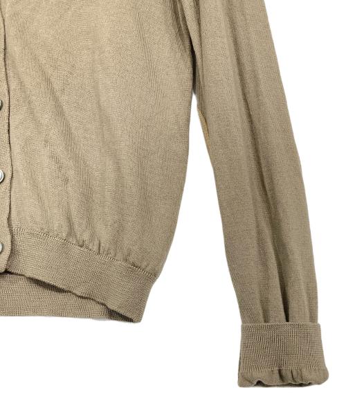 MARTIN MARGIELA（マルタン・マルジェラ）MARTIN MARGIELA (マルタン・マルジェラ) エルボーパッチカーディガン ブラウン サイズ:Mの古着・服飾アイテム