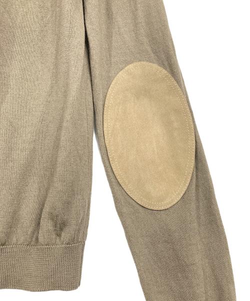 MARTIN MARGIELA（マルタン・マルジェラ）MARTIN MARGIELA (マルタン・マルジェラ) エルボーパッチカーディガン ブラウン サイズ:Mの古着・服飾アイテム
