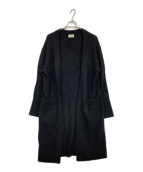 Acne studios（アクネ ストゥディオス）Acne studios (アクネ ストゥディオス) モヘヤロングカーディガン ブラック サイズ:XXSの古着・服飾アイテム