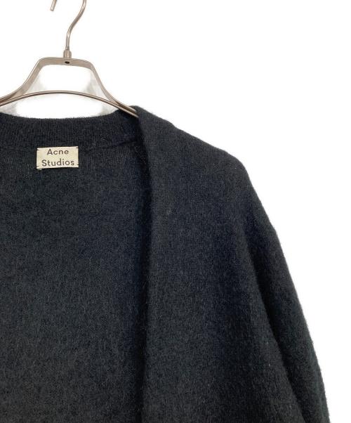 Acne studios（アクネ ストゥディオス）Acne studios (アクネ ストゥディオス) モヘヤロングカーディガン ブラック サイズ:XXSの古着・服飾アイテム