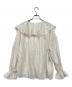 SHENERY (シーナリー) フリルカラーブラウス ベージュ サイズ:Free：4000円