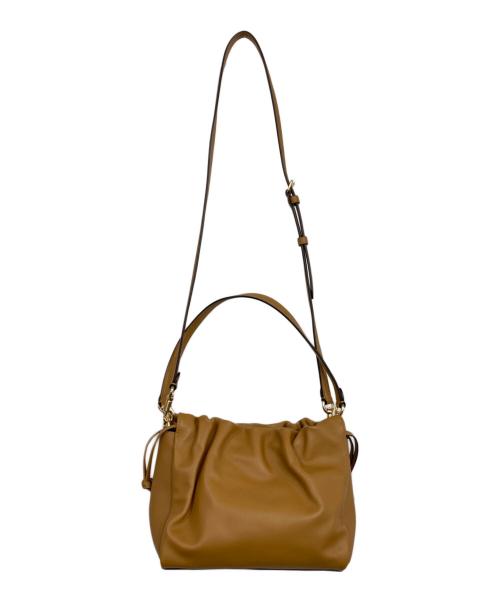 COACH（コーチ）COACH (コーチ) フェイ ドローストリング バッグ ブラウンの古着・服飾アイテム