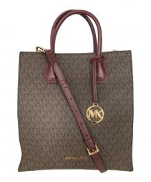 MICHAEL KORS（マイケル・コース）の古着「ショッパートートバッグ」｜ブラウン