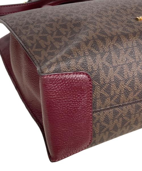 MICHAEL KORS（マイケル・コース）MICHAEL KORS (マイケル・コース) ショッパートートバッグ ブラウンの古着・服飾アイテム