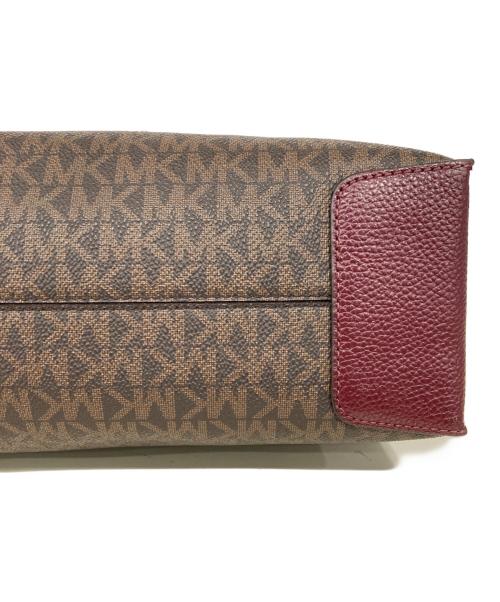 MICHAEL KORS（マイケル・コース）MICHAEL KORS (マイケル・コース) ショッパートートバッグ ブラウンの古着・服飾アイテム