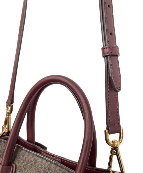 MICHAEL KORS（マイケル・コース）MICHAEL KORS (マイケル・コース) ショッパートートバッグ ブラウンの古着・服飾アイテム