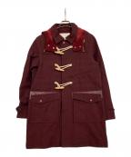 WHITE MOUNTAINEERINGホワイトマウンテ二アニング）の古着「ゴアテックスダッフルコート」｜レッド