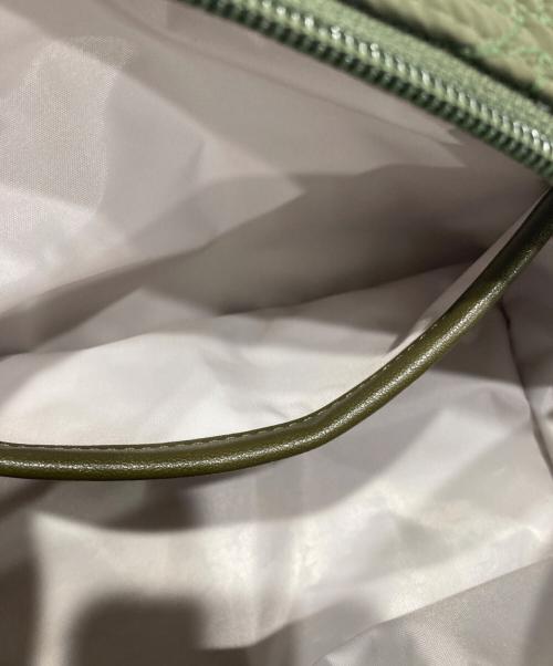 Kate Spade（ケイトスペード）Kate Spade (ケイトスペード) ティリー キルテッド スモール コスメティック カーキの古着・服飾アイテム