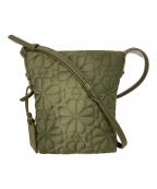 Kate Spadeケイトスペード）の古着「ティリー キルテッド スモール クロスボディ」｜カーキ