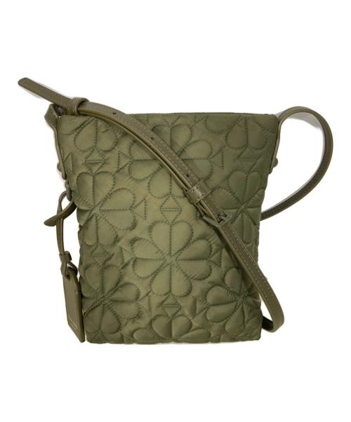 Kate Spade（ケイトスペード）Kate Spade (ケイトスペード) ティリー キルテッド スモール クロスボディ カーキの古着・服飾アイテム