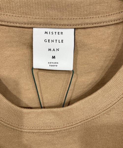 MISTER GENTLE MAN（ミスタージェントルマン）MISTER GENTLE MAN (ミスタージェントルマン) サイドジップTシャツ ブラウン サイズ:Mの古着・服飾アイテム