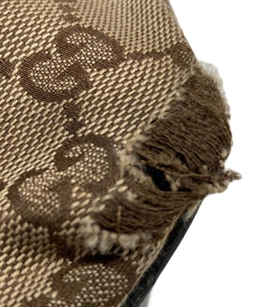 GUCCI（グッチ）GUCCI (グッチ) シェリーラインGGキャンバストートバッグ ベージュの古着・服飾アイテム