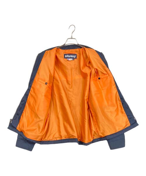 stussy sport（ステューシー スポーツ）stussy sport (ステューシー スポーツ) ジップアップジャケット ネイビー サイズ:Lの古着・服飾アイテム