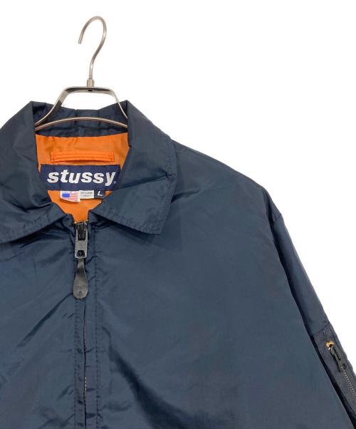 stussy sport（ステューシー スポーツ）stussy sport (ステューシー スポーツ) ジップアップジャケット ネイビー サイズ:Lの古着・服飾アイテム