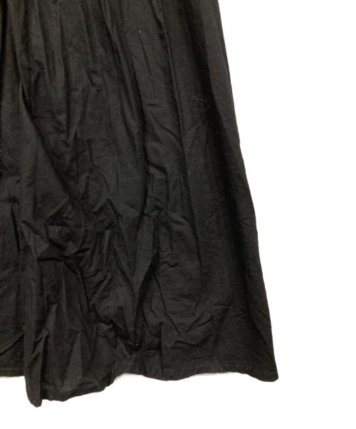 pas de calais（パドカレ）pas de calais (パドカレ) 刺繍ワンピース ブラック サイズ:36の古着・服飾アイテム